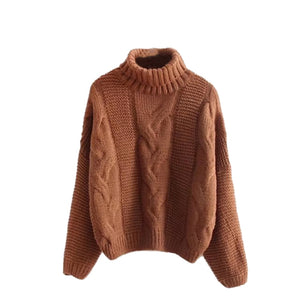 Autumn Winter Women Fashion Sweater Basic Female Pullover Batwing Sleeve Solid Color Femme Casual Knitted Streetwear